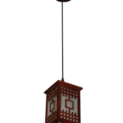 Đèn thả đơn triện vuông